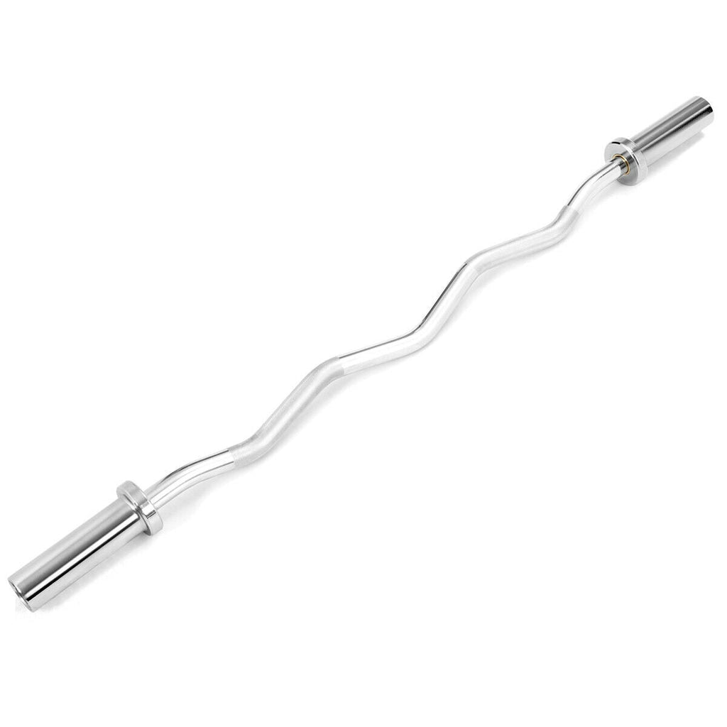 Durable EZ curl bar engineered for comfort, control, and maximum performance.