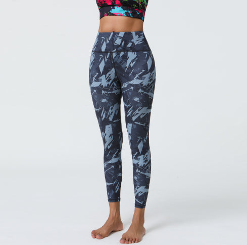 Womens High-Waisted Stretchy  Fitness Pants