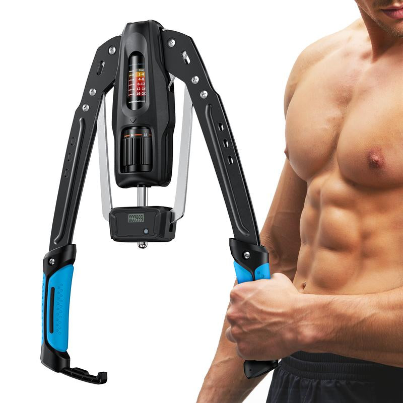Hydraulic Arm Trainer with Counter, 22-440Lbs