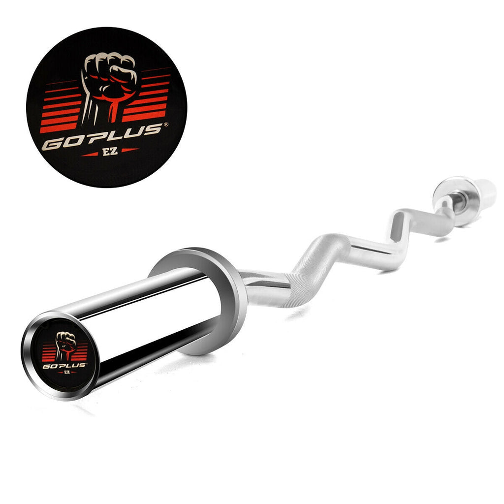 Durable EZ curl bar engineered for comfort, control, and maximum performance.