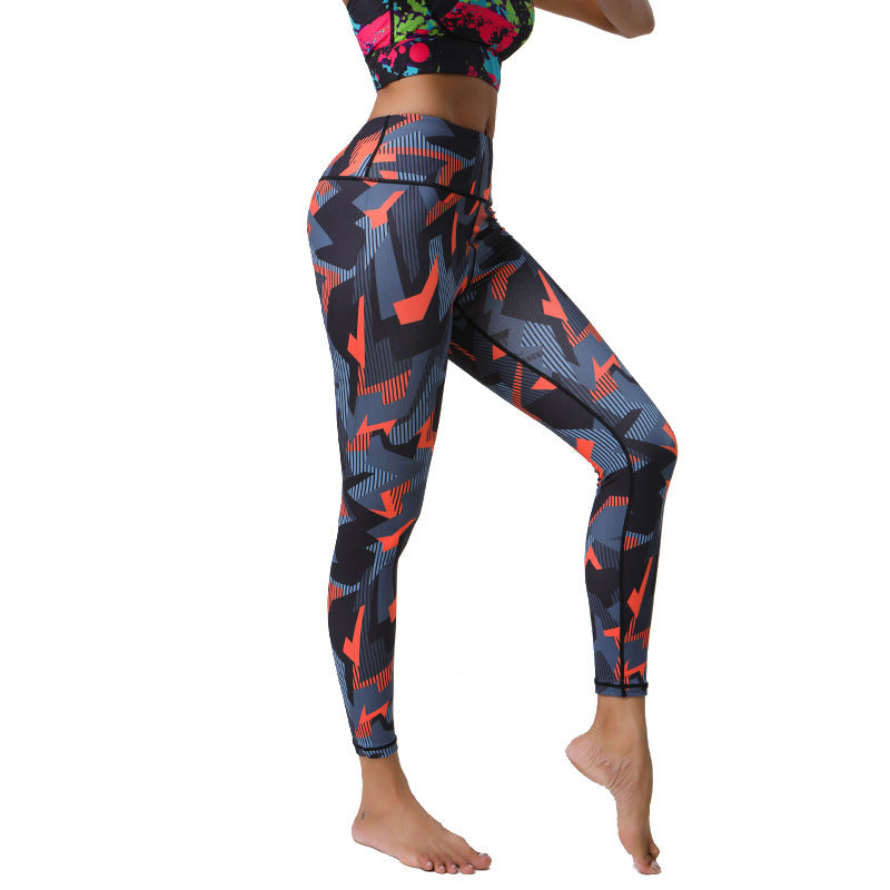 Womens High-Waisted Stretchy  Fitness Pants