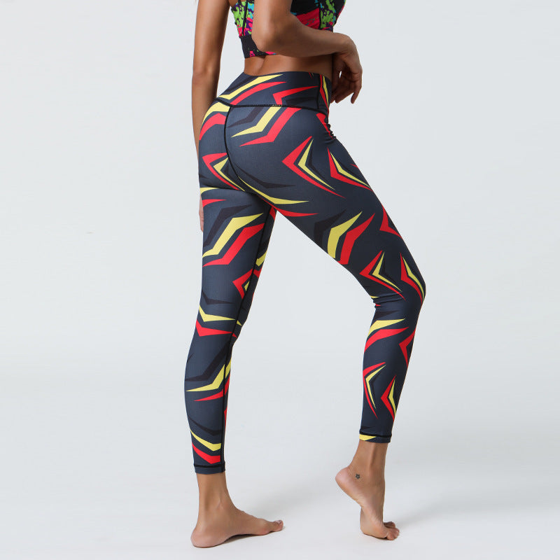 Womens High-Waisted Stretchy  Fitness Pants