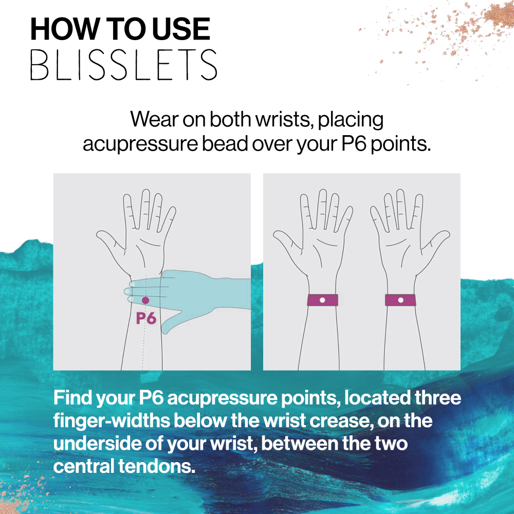 Duo Nausea & Anxiety Relief Bracelets