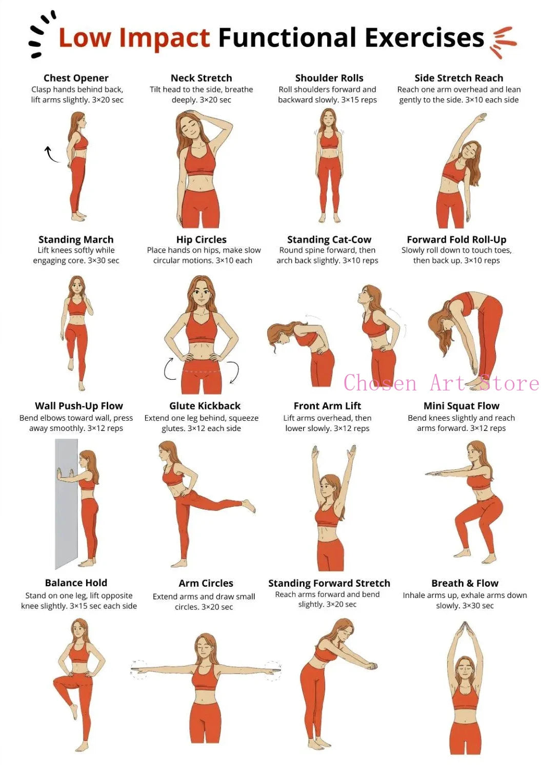Fitness Exercise Schedule Poster Print Canvas Art Pictures Home Forliving Room and Gym Wall Modern Decor Frameless Painting