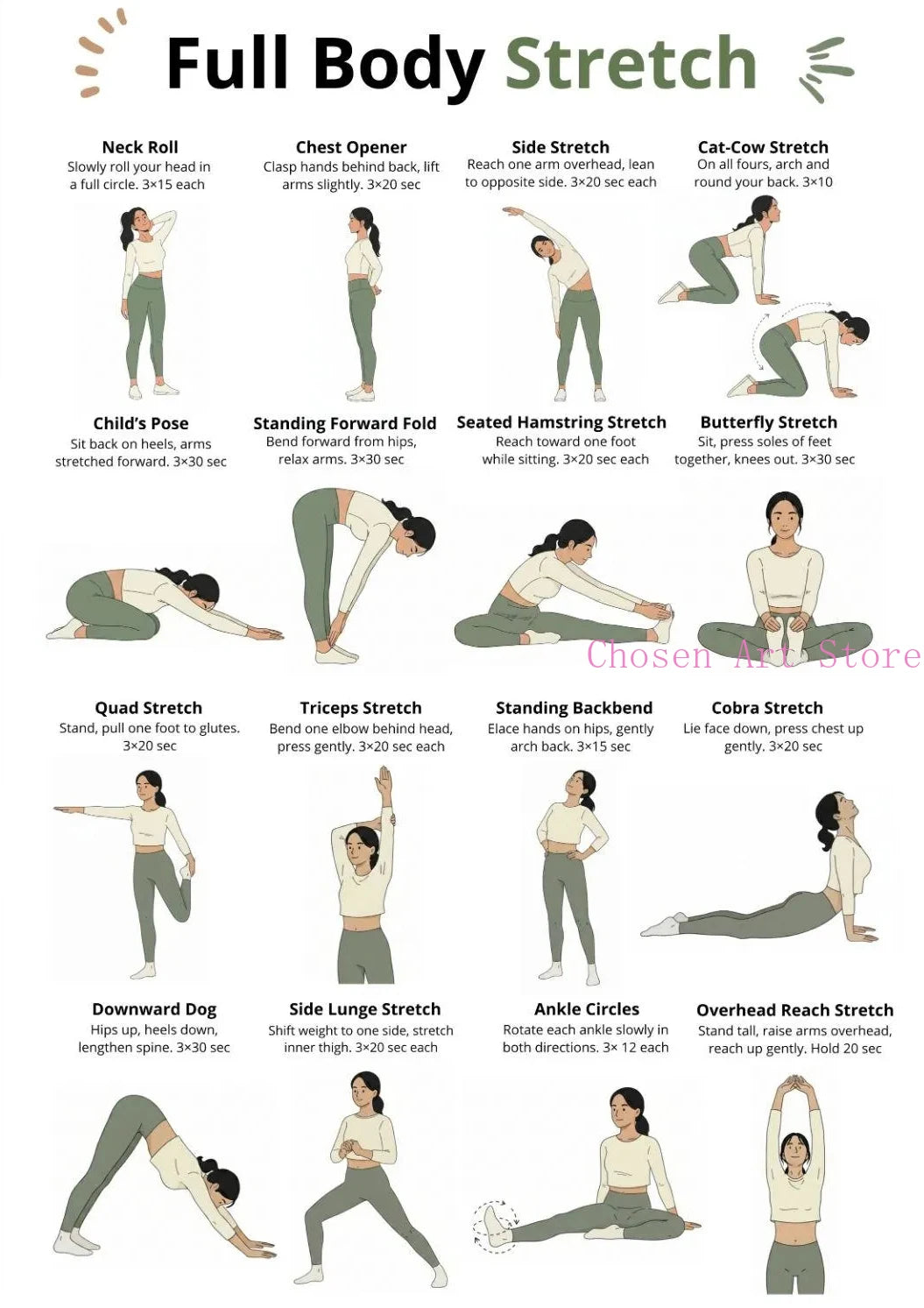 Fitness Exercise Schedule Poster Print Canvas Art Pictures Home Forliving Room and Gym Wall Modern Decor Frameless Painting