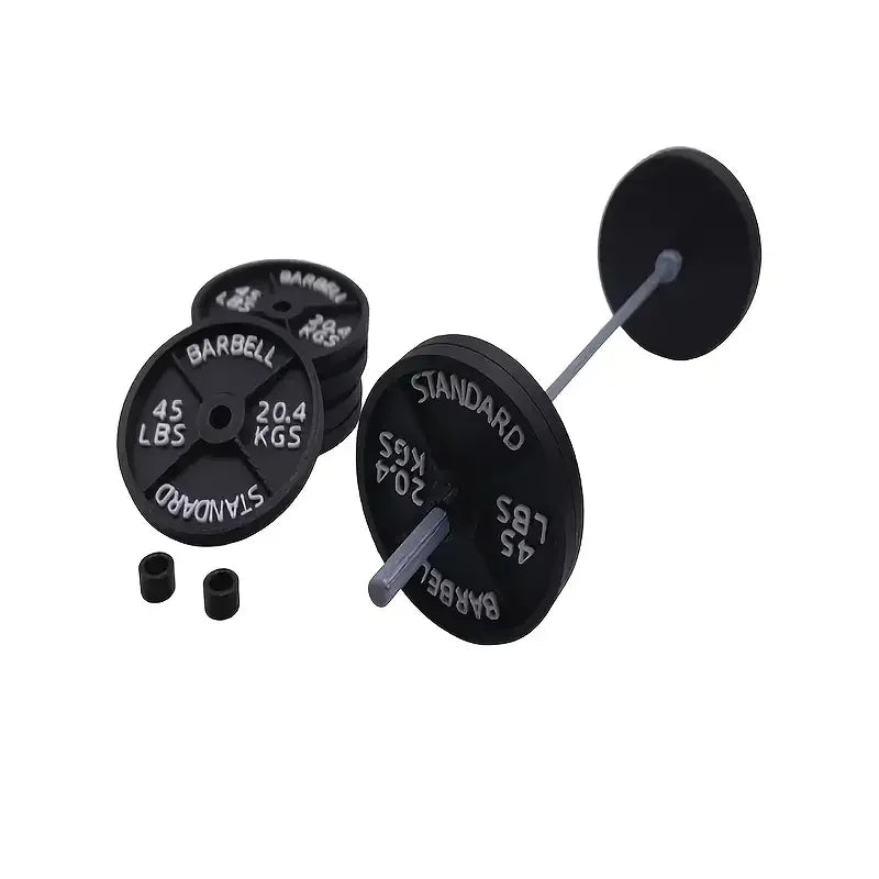 Creative Barbell Pen Holder Fitness Themed Fitness Pen Holder Perfect Gift for Fitness Enthusiasts Weightlifters