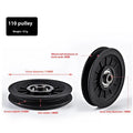 1pcs 50-160MM Pulley Wheel Cable Fitness Bearing Universal Gym Bearing Pulley Nylon Bearing Fitness Equipment