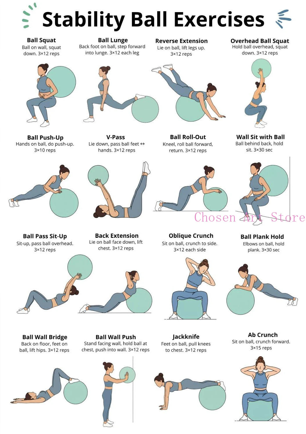 Fitness Exercise Schedule Poster Print Canvas Art Pictures Home Forliving Room and Gym Wall Modern Decor Frameless Painting