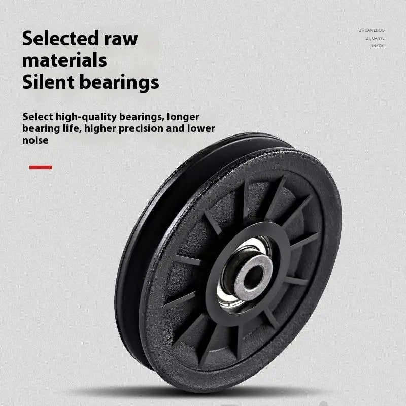 1pcs 50-160MM Pulley Wheel Cable Fitness Bearing Universal Gym Bearing Pulley Nylon Bearing Fitness Equipment