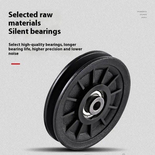 1pcs 50-160MM Pulley Wheel Cable Fitness Bearing Universal Gym Bearing Pulley Nylon Bearing Fitness Equipment