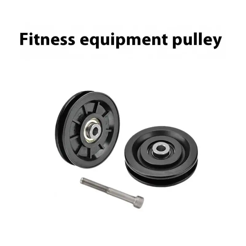 1pcs 50-160MM Pulley Wheel Cable Fitness Bearing Universal Gym Bearing Pulley Nylon Bearing Fitness Equipment