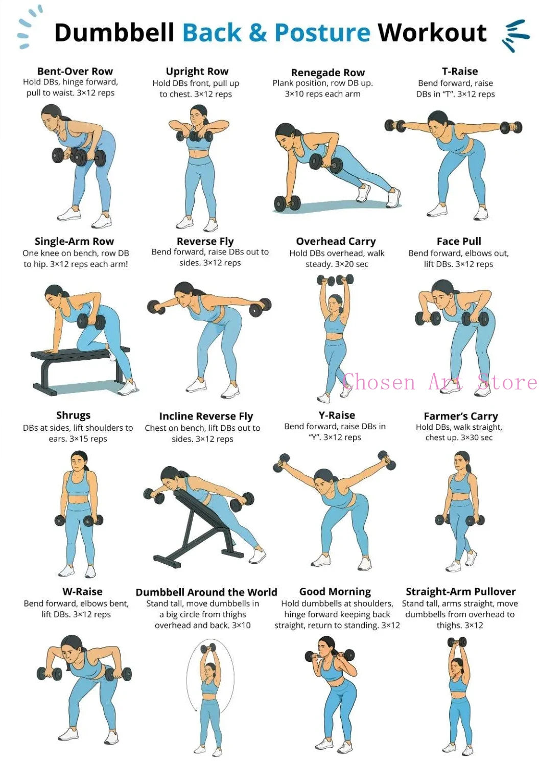Fitness Exercise Schedule Poster Print Canvas Art Pictures Home Forliving Room and Gym Wall Modern Decor Frameless Painting