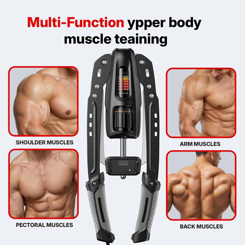 Hydraulic Arm Trainer with Counter, 22-440Lbs