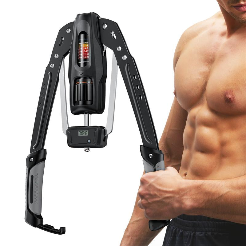 Hydraulic Arm Trainer with Counter, 22-440Lbs