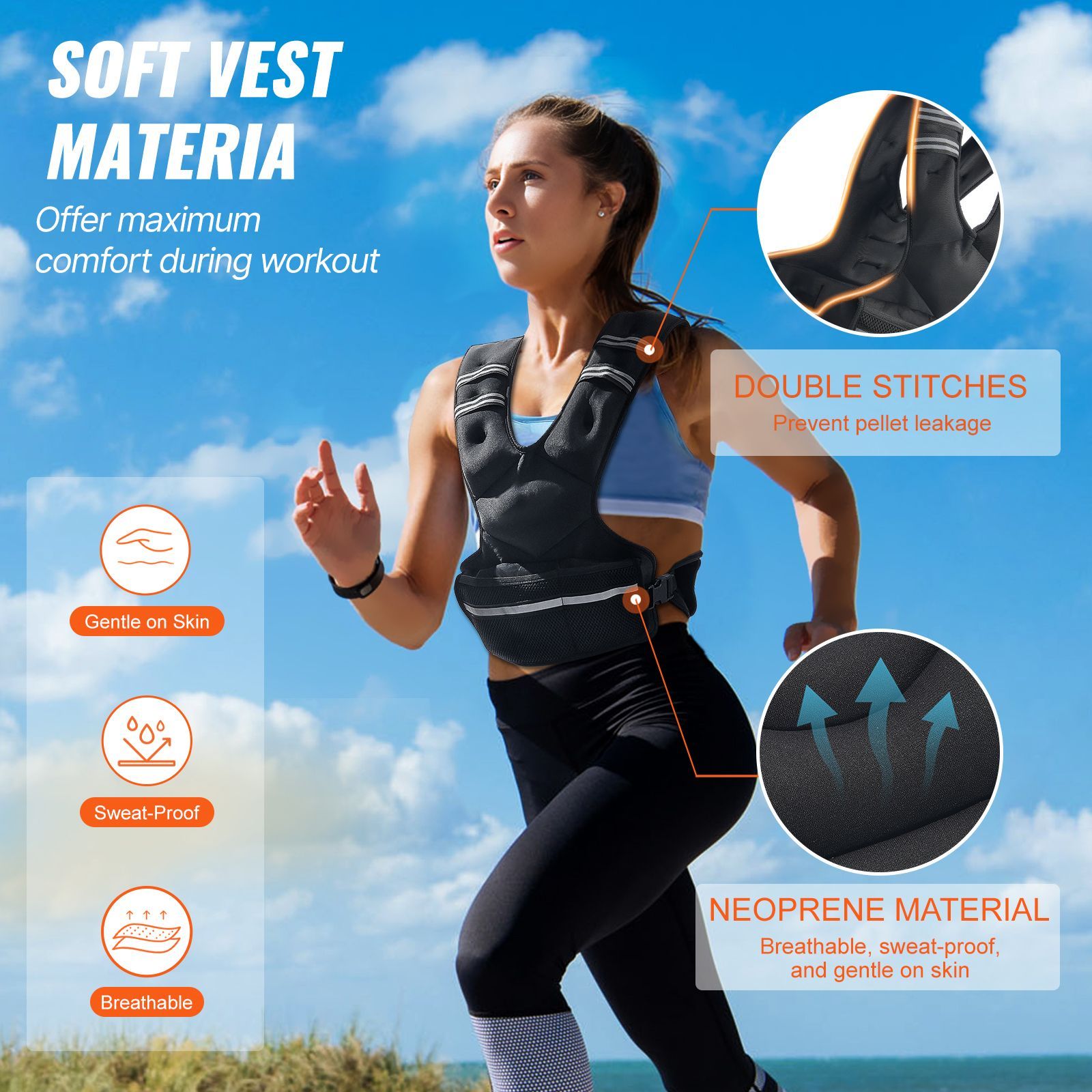 Adjustable Weighted Vest
