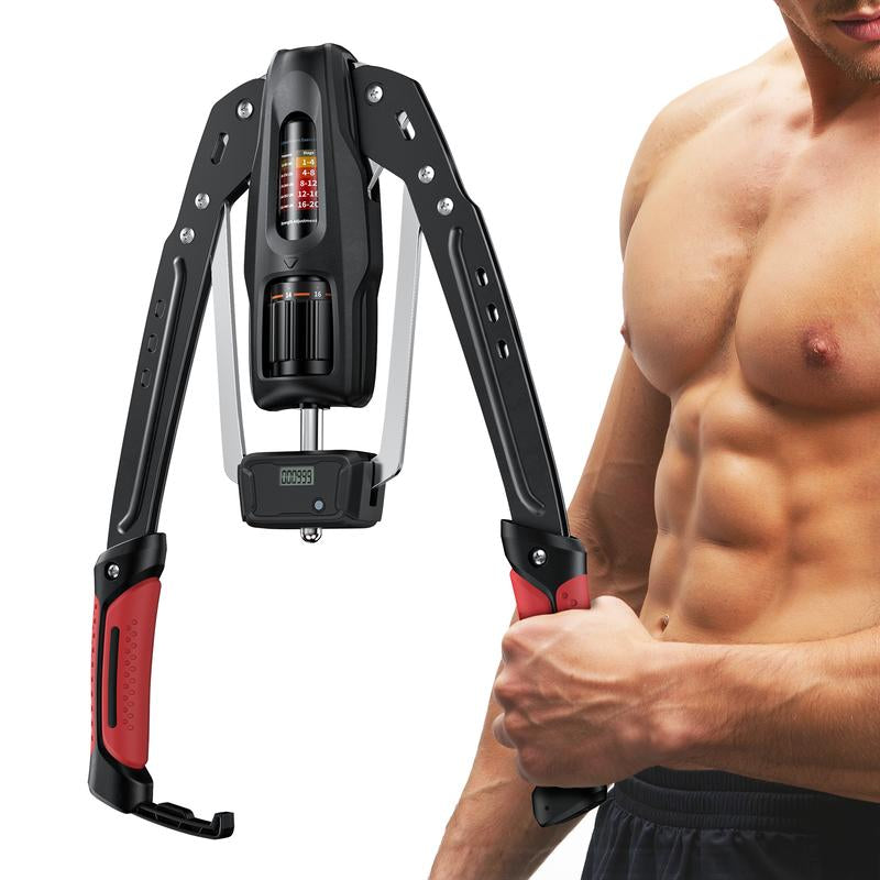 Hydraulic Arm Trainer with Counter, 22-440Lbs